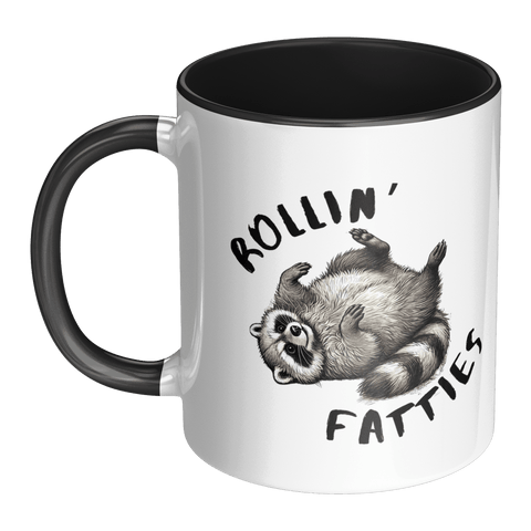 Rollin Fatties - Accent Coffee Mug - Wears The MountainCoffee Mugsteelaunch