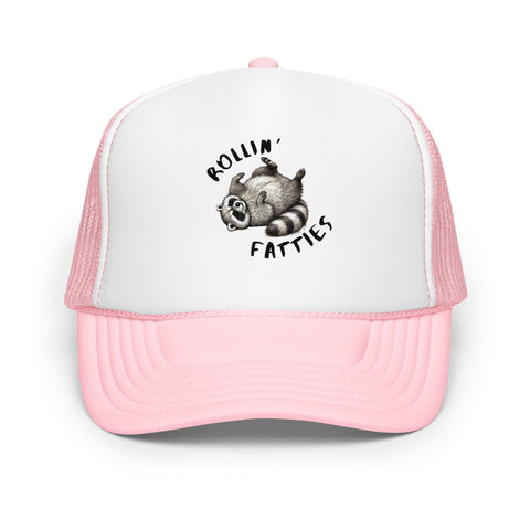 Rollin Fatties - Foam Trucker hat - Wears The MountainTrucker HatsWears The Mountain
