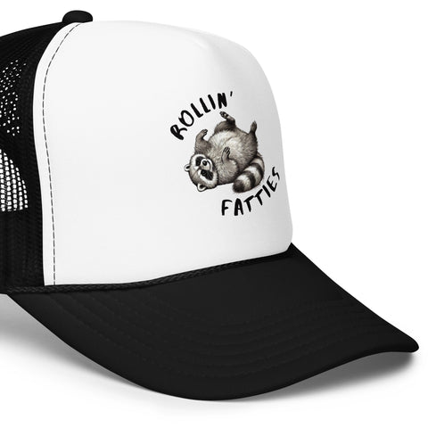 Rollin Fatties - Foam Trucker hat - Wears The MountainTrucker HatsWears The Mountain