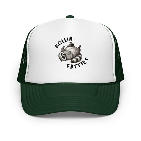 Rollin Fatties - Foam Trucker hat - Wears The MountainTrucker HatsWears The Mountain