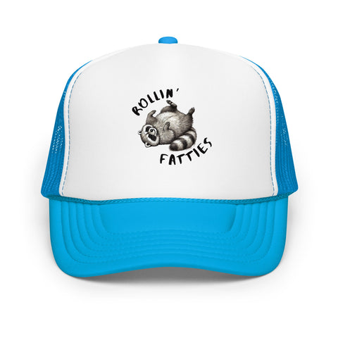 Rollin Fatties - Foam Trucker hat - Wears The MountainTrucker HatsWears The Mountain