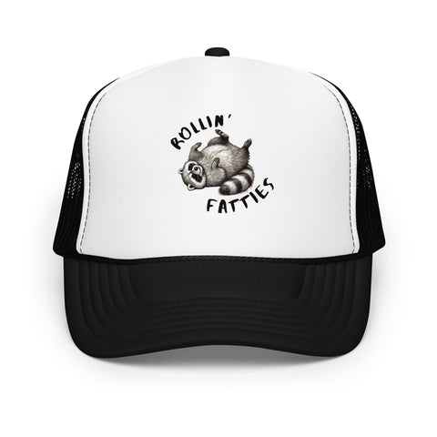 Rollin Fatties - Foam Trucker hat - Wears The MountainTrucker HatsWears The Mountain