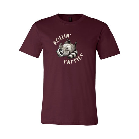 Rollin Fatties - Unisex Jersey T - Wears The MountainT-ShirtsPrint Melon Inc.