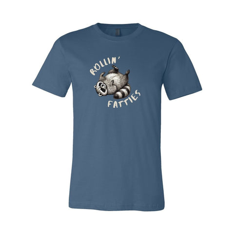 Rollin Fatties - Unisex Jersey T - Wears The MountainT-ShirtsPrint Melon Inc.