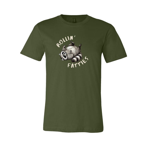 Rollin Fatties - Unisex Jersey T - Wears The MountainT-ShirtsPrint Melon Inc.