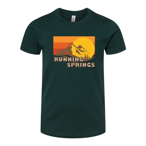 Running Springs Fall Sunset - Youth Jersey T - Wears The MountainT-ShirtsPrint Melon Inc.