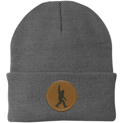 Sasquatch: Rock On - Patch Beanie - Wears The MountainHatsCustomCat