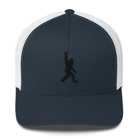 Sasquatch: Rock On - Trucker Hat - Wears The MountainWears The Mountain