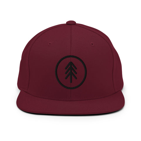 Simple Tree - Snapback Hat - Wears The MountainHatsWears The Mountain