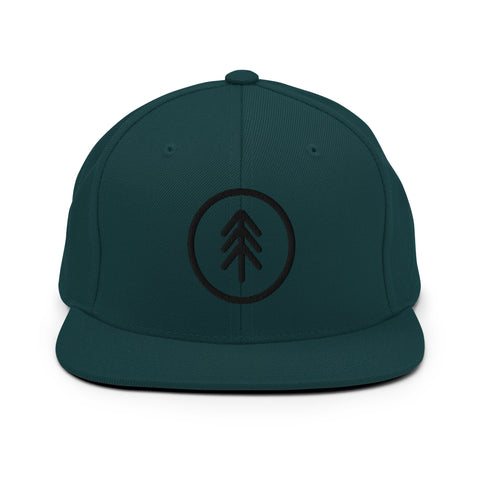 Simple Tree - Snapback Hat - Wears The MountainHatsWears The Mountain