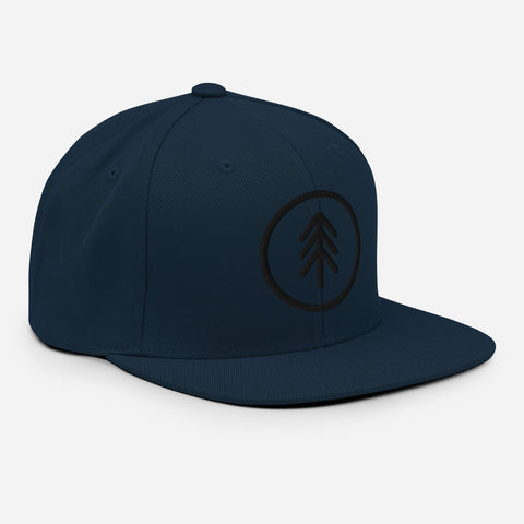 Simple Tree - Snapback Hat - Wears The MountainHatsWears The Mountain
