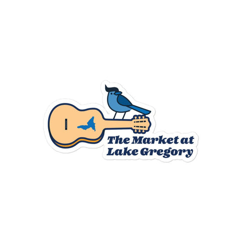 The Market at Lake Gregory - Sticker - Wears The MountainWears The Mountain