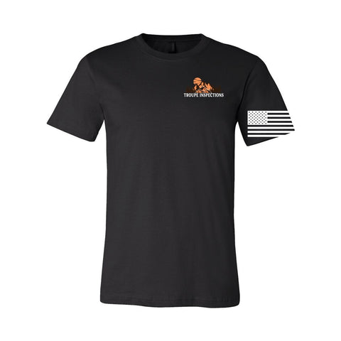 Troupe Inspections - Unisex Jersey T (dark colors) - Wears The MountainT-ShirtsPrint Melon Inc.