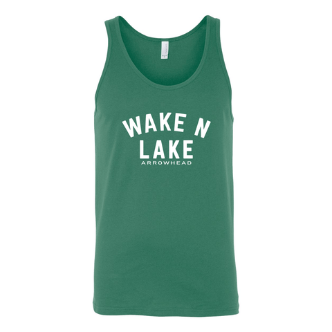 Wake N Lake Arrowhead - Unisex Jersey Tank - Wears The MountainTank TopsPrint Melon Inc.