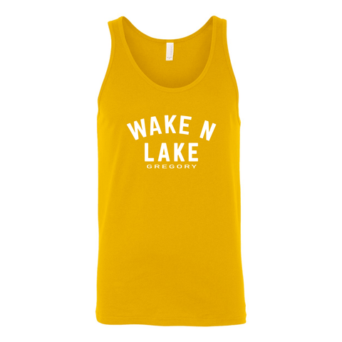 Wake N Lake Gregory - Unisex Jersey Tank (warehouse) - Wears The MountainTank TopsPrint Melon Inc.