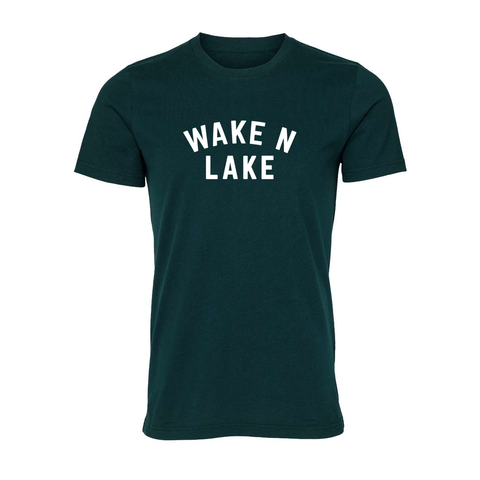 Wake N Lake - Unisex Jersey T (Warehouse) - Wears The MountainT-ShirtsPrint Melon Inc.