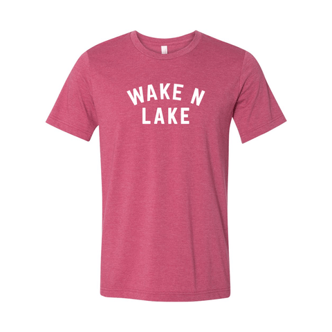 Wake N Lake - Unisex Jersey T - Wears The MountainT-ShirtsPrint Melon Inc.