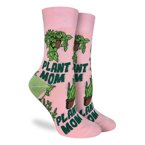 Women's Plant Mom Socks - Wears The MountainSocksGood Luck Sock
