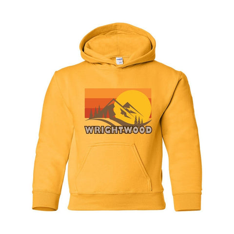 Wrightwood Fall Sunset - Youth Hoodie - Wears The MountainSweaters/HoodiesPrint Melon Inc.