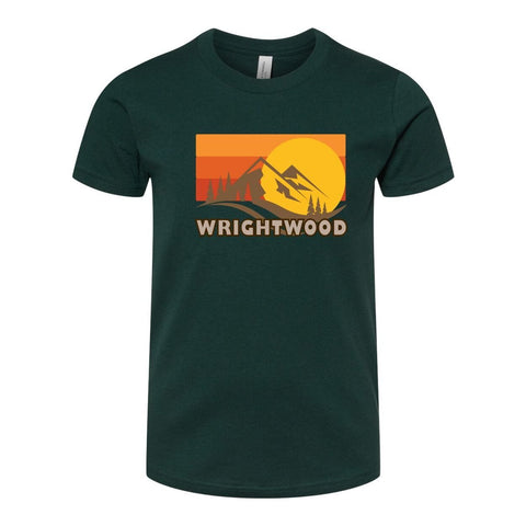 Wrightwood Fall Sunset - Youth Jersey T - Wears The MountainT-ShirtsPrint Melon Inc.
