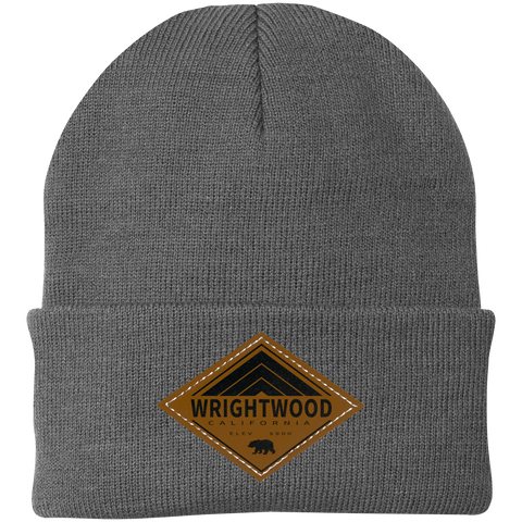 Wrightwood Retro Diamond - Patch Beanie - Wears The MountainHatsCustomCat