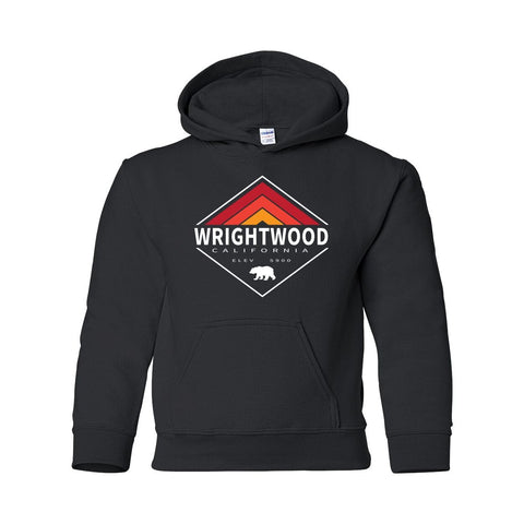 Wrightwood Retro Diamond - Youth Hoodie - Wears The MountainSweaters/HoodiesPrint Melon Inc.