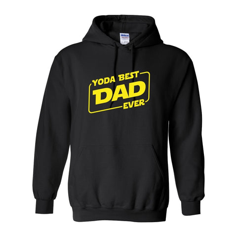 Yoda Best Dad - Hooded Sweatshirt - Wears The MountainSweaters/HoodiesPrint Melon Inc.