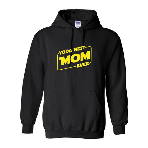 Yoda Best Mom - Hooded Sweatshirt - Wears The MountainSweaters/HoodiesPrint Melon Inc.