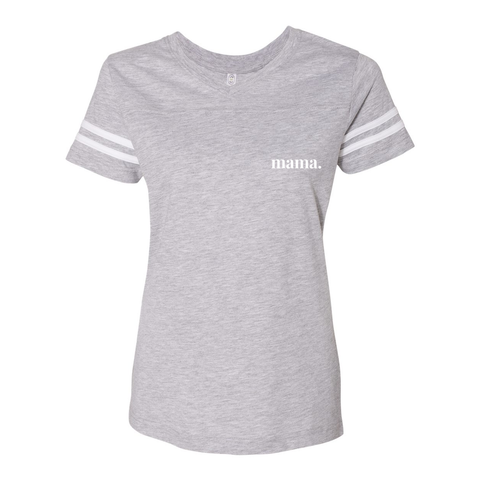 mama. - Women's Football Jersey T