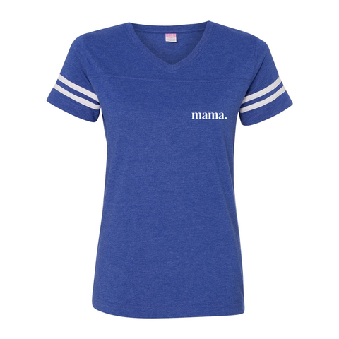 mama. - Women's Football Jersey T