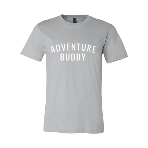 Adventure Buddy - Unisex Jersey T - Wears The MountainT-ShirtsPrint Melon Inc.