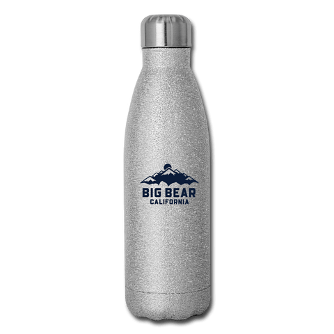 Big Bear Lake Mountains - Insulated Stainless Steel Water Bottle - Wears The MountainDrinkwareSPOD