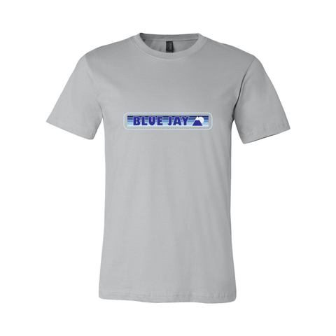 Blue Jay Winter Sunset - Unisex Jersey T - Wears The MountainT-ShirtsPrint Melon Inc.