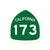 CA Highway 173 - Sticker - Wears The Mountain