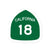 CA Highway 18 - Sticker - Wears The Mountain