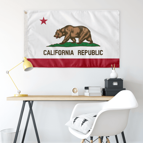 CA State Flag - Wears The Mountain