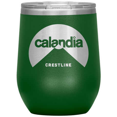 Calandia - 12oz Insulated Wine Tumbler - Wears The Mountain