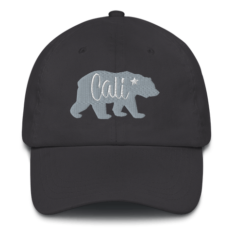 Cali Bear - Embroidered Adjustable Hat - Wears The MountainHatPrintful