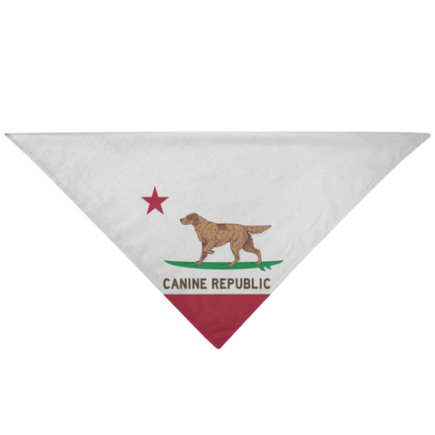 Canine Republic - Dog Bandana - Wears The Mountain
