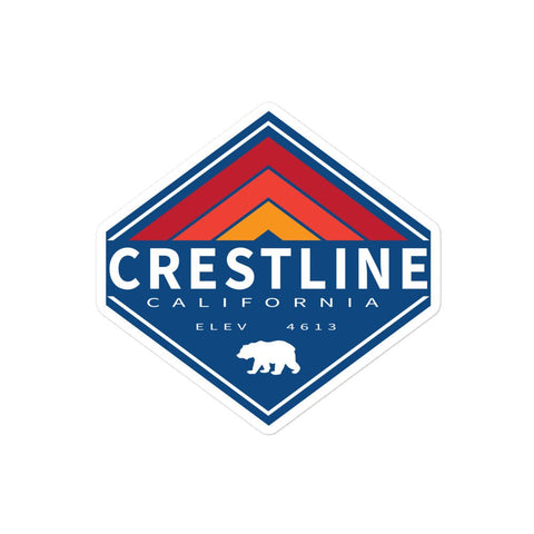 Crestline Retro Diamond - Sticker - Wears The MountainStickersWears The Mountain