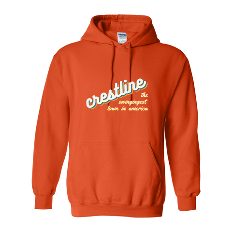 Crestline: The Swingingest Town - Hooded Sweatshirt - Wears The MountainSweaters/HoodiesPrint Melon Inc.