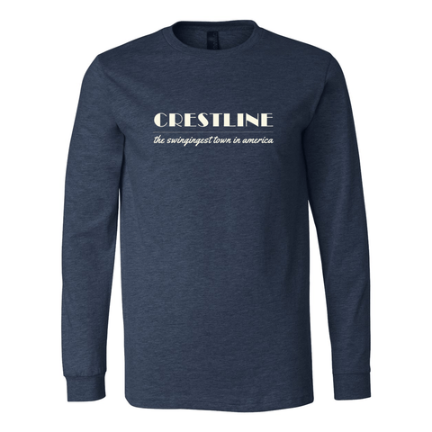 Crestline: The Swingingest Town - Premium Long Sleeve Jersey T - Wears The MountainLong SleevePrint Melon Inc.