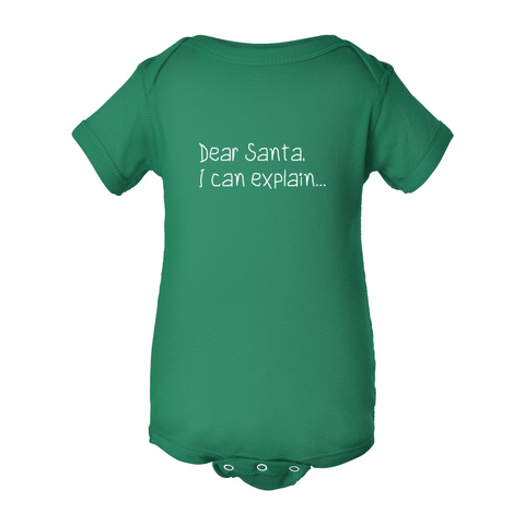 Dear Santa - Onesie - Wears The MountainKids/BabiesPrint Melon Inc.