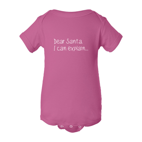 Dear Santa - Onesie - Wears The MountainKids/BabiesPrint Melon Inc.