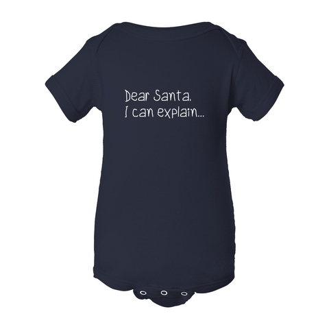 Dear Santa - Onesie - Wears The MountainKids/BabiesPrint Melon Inc.