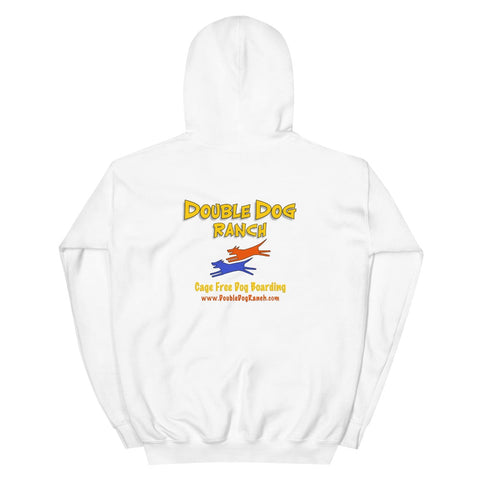 Double Dog Ranch - Heavybleand Hooded Sweatshirt (with sleeve print) -  - Wears The Mountain