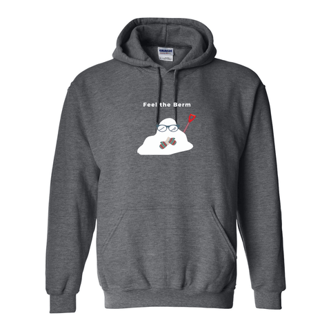 Feel the Berm - Hooded Sweatshirt - Wears The MountainSweaters/HoodiesPrint Melon Inc.