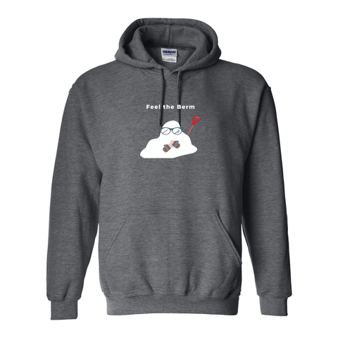 Feel the Berm - Hooded Sweatshirt - Wears The MountainSweaters/HoodiesPrint Melon Inc.