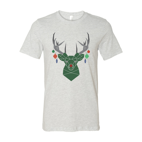 Geometric Rudolph - Unisex Jersey T - Wears The MountainT-ShirtsPrint Melon Inc.