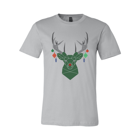 Geometric Rudolph - Unisex Jersey T - Wears The MountainT-ShirtsPrint Melon Inc.